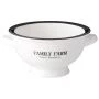 Салатник с ручками фарфор 300мл 14*12*6,5см Family Farm (32)