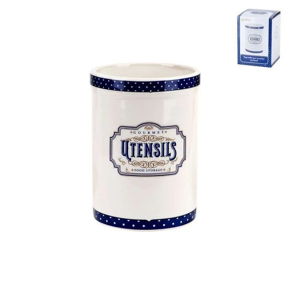 Подставка для кухонных принадлежностей 9*14см керамика Gourmet подар.уп. (36)