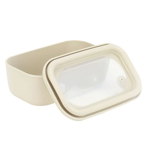 Емкость для продуктов герметичная 900мл 125*210*70мм пластик НЕО Латте (15)