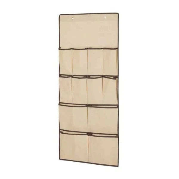 Органайзер настенный 12 карманов спанбонд Ордер Лайт 90*40см бежевый (60)