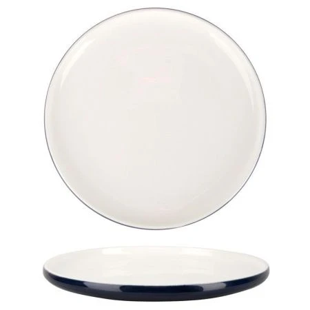 Тарелка мелкая 25,5см фарфор Atlantico обеденная (6/24)