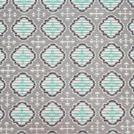 Коврик мерный ПВХ ширина 65см 203PT-grey-turquoise ВЫВОД (цена указана за погонный сантиметр)