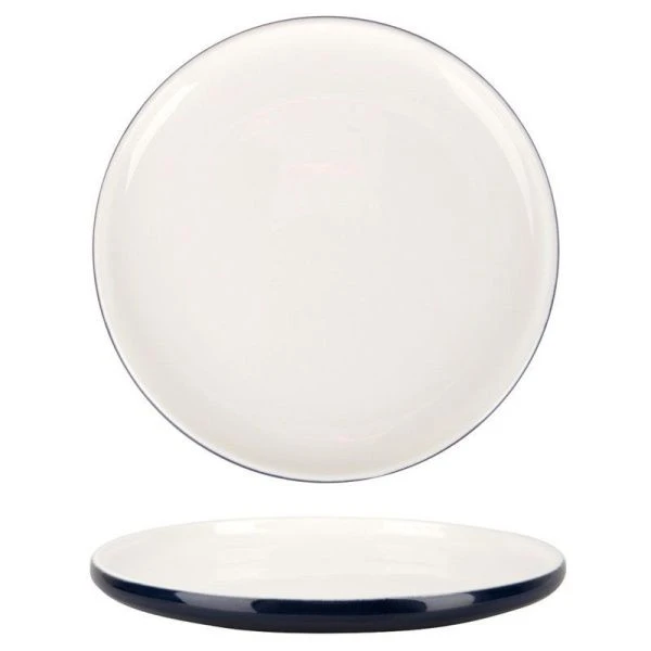 Тарелка мелкая 25,5см фарфор Atlantico обеденная (6/24)