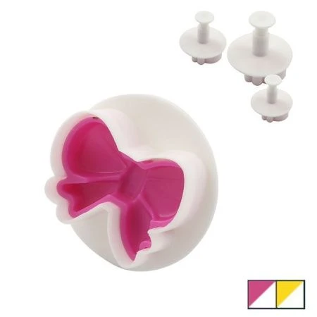 Формочки для печенья набор 3шт пластик 6745 (180)