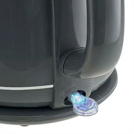 Чайник электрический 1,7л нерж.сталь 2200Вт DELTA LUX DE-1018 двойной корпус, серый (12)