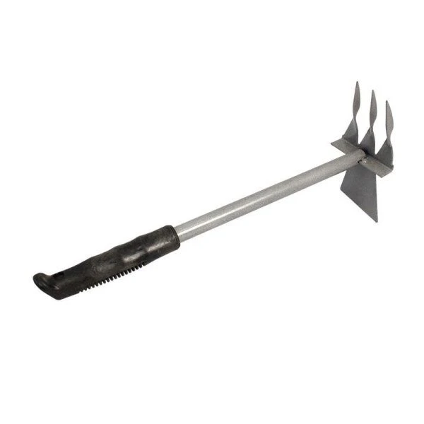 Рыхлитель комбинированный прямой №2 металл/дерево с металической ручкой (10)