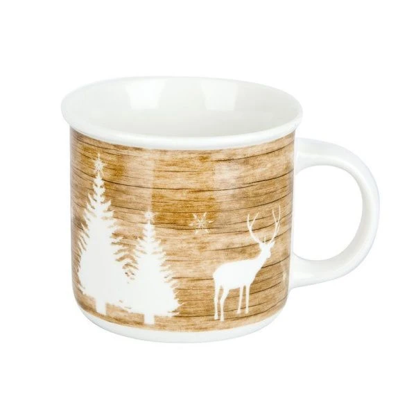 Кружка фарфор 350мл Winter Forest (48)