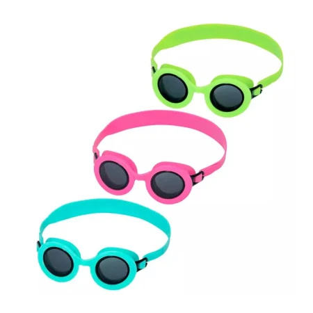 Очки для плавания детские пластик Schwimmbrille Aquashades от 3 лет, 3 цвета 21178 BW (24)