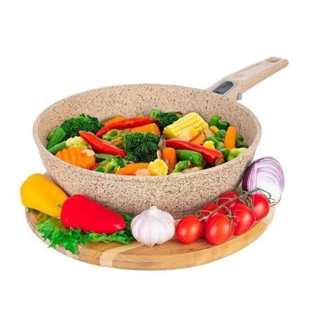 Сковорода 26см алюминий АП глубокая ИНДУКЦИЯ со съемной ручкой Dariis Cremanova HUR-A-15409 (6)