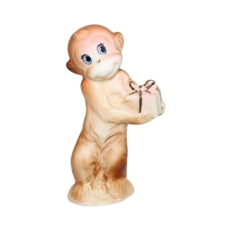Фигурка Обезьянка фарфор 5,5*3,7*10см, B2916-4'DIN2808 (1-180)