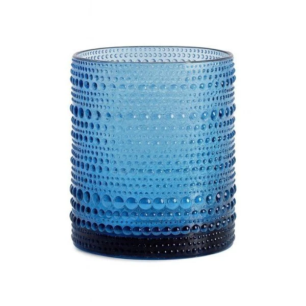 Стаканы набор 6шт 300мл стекло Jupiter Fortessa низкие синий KF79092(А52)(А52)