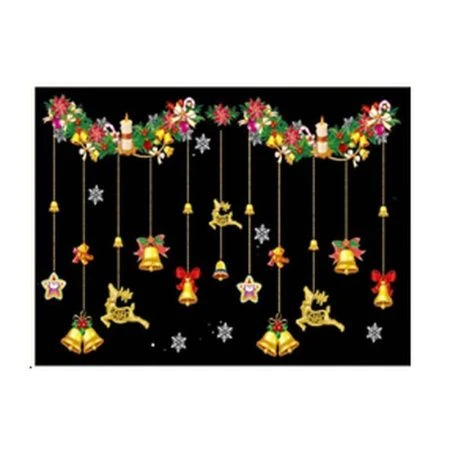 Наклейка новогодняя бумага/пластик 65*45см Новый год 610-268 (12/240) Наклейка новогодняя бумага/пластик 65*45см Новый год 610-268 (12/240)