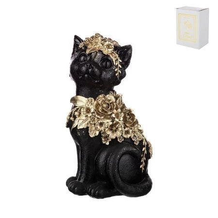 Фигурка Кошка полистоун 12,5*11,5*22,5 см (12)