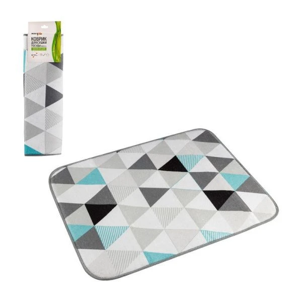 Коврик для посуды 45*35см микрофибра MDM-01-L (40)