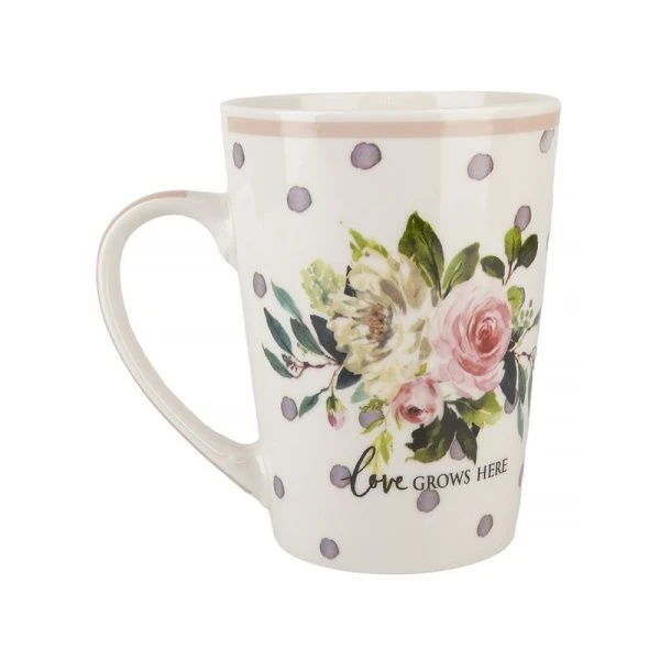 Кружка 520мл фарфор Floristry (12/24)