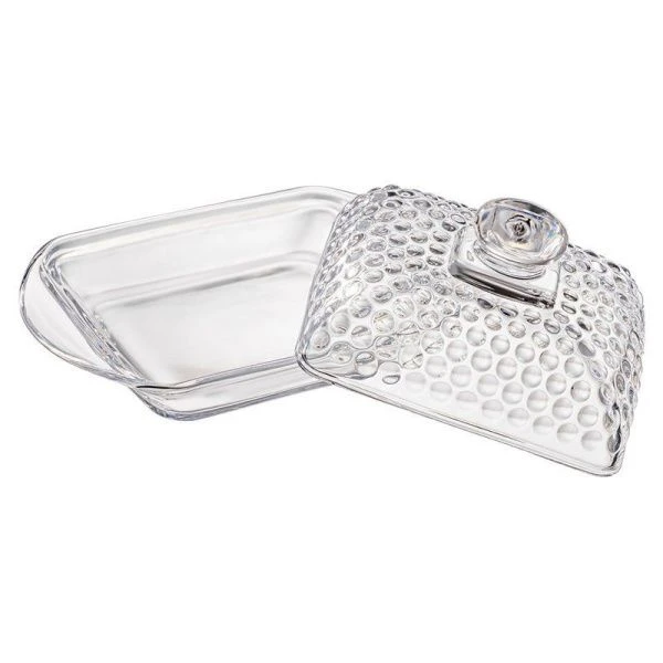 Масленка 17,5*11*9,5см стекло MUZA (18)