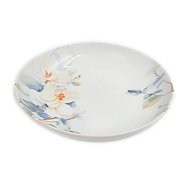 Тарелка глубокая 20,5см фарфор БЕЛЫЙ ШИПОВНИК Универсал (20)