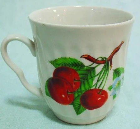 Кружка 210мл керамика бриз ВИШНЯ