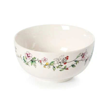 Салатник 650мл 14см фарфор WILD BOTANICALS DM9763 (24) ВЫВОД