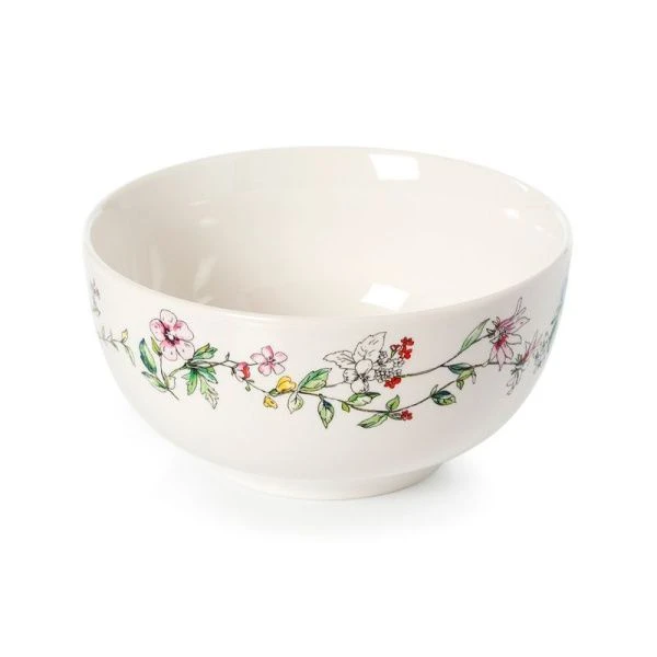 Салатник 650мл 14см фарфор WILD BOTANICALS DM9763 (24) ВЫВОД