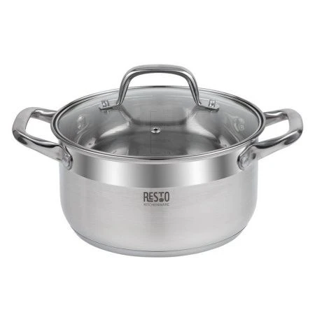 Кастрюля 3,6л нерж.сталь LIBRA со стекл.крышкой 20см h11см (6)