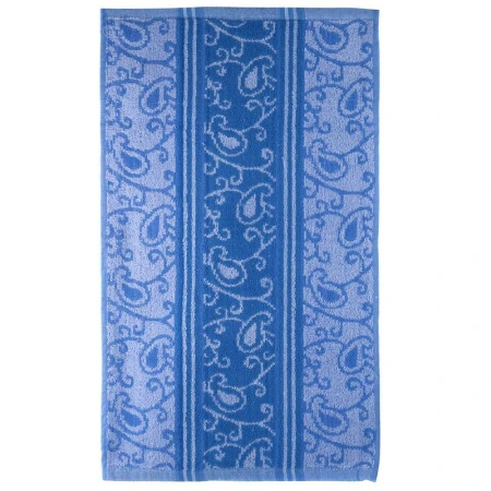 Полотенце махровое 50*90см пестротканное Бетта синий (пл.400)