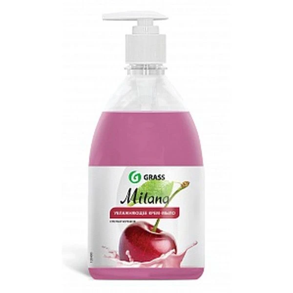 Крем-мыло жидкое 500мл MILANA Спелая черешня (6/15)