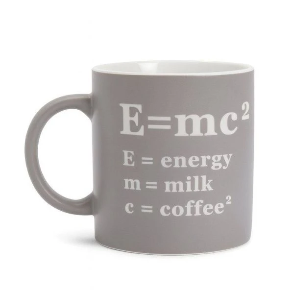 Кружка 310мл фарфор ФОРМУЛА ЭНЕРГИИ цилиндр BR49/BRS741 (12/48)