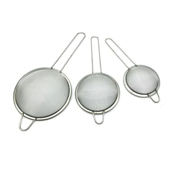 Сито набор 3шт 6/7/8см металл JC-14408 (240)