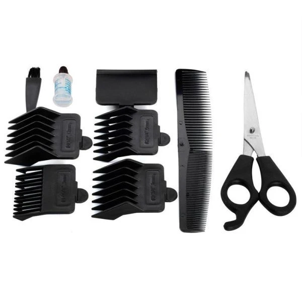 Машинка для стрижки электрическая пластик 240W, нерж.лезвия, 4 уровня стрижки, арт. 6804 (24)