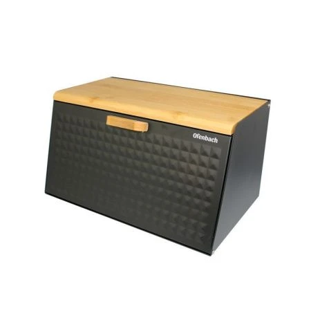 Хлебница 35,5*21,5*19,5 бамбук/нерж.сталь арт. 100805 (4)