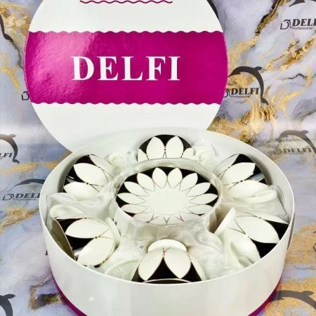 Чайный набор 12пр фарфор на 6 персон 250мл DL3419 (6)