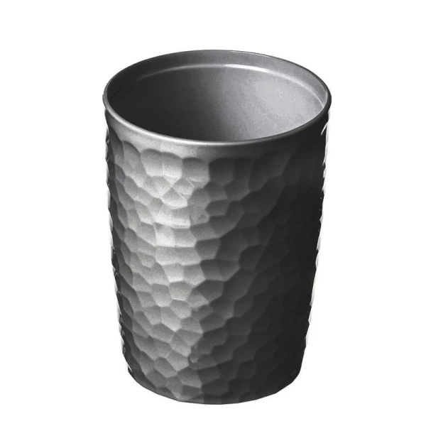 Стакан для ванной комнаты 350мл пластик Tule черный (20) 221304130/01