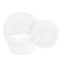 Столовый набор 12пр (тарелка 4шт 27см, тарелка 4шт 21см, салатник 4шт 800мл 15см) фарфор МАДЛЕН
