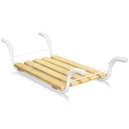 Сиденье для ванны 700*270*160мм дерево/каркас-металл КЛАССИК 5 реек СВ2 (10)