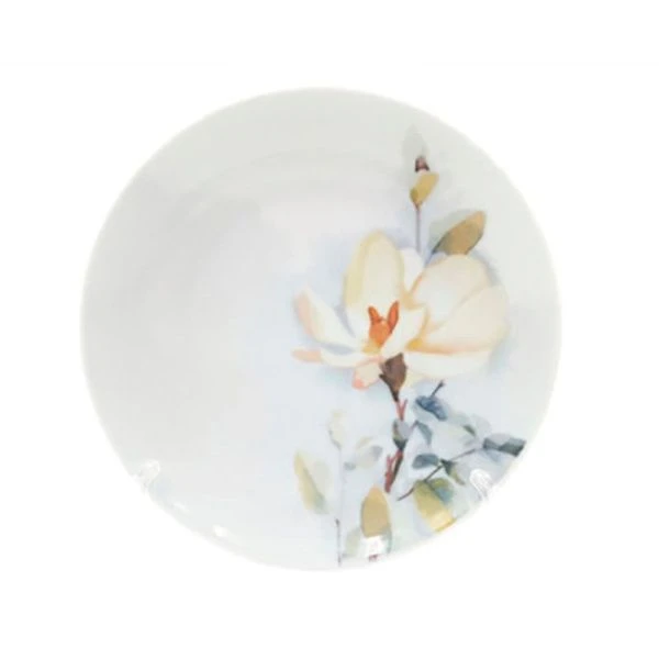 Тарелка мелкая 17,5см фарфор БЕЛЫЙ ШИПОВНИК Универсал (20)