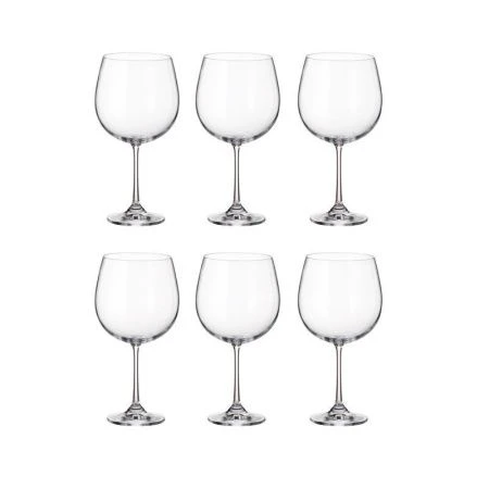 Бокалы для вина бургундского набор 6шт 670мл стекло БАРБАРА/МИЛВУС 1SD22/670 (8) 22563