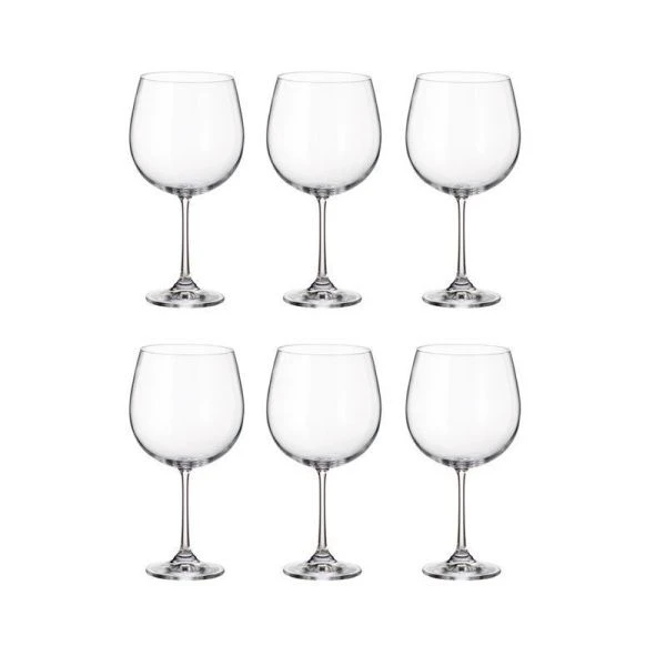 Бокалы для вина бургундского набор 6шт 670мл стекло БАРБАРА/МИЛВУС 1SD22/670 (8) 22563