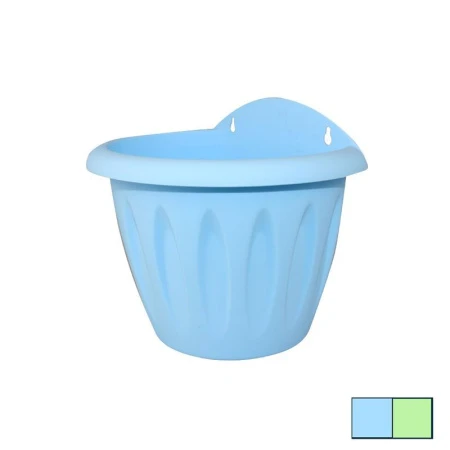 Кашпо настенное d20см пластик ФЕЛИЦИЯ колор С121К (30)