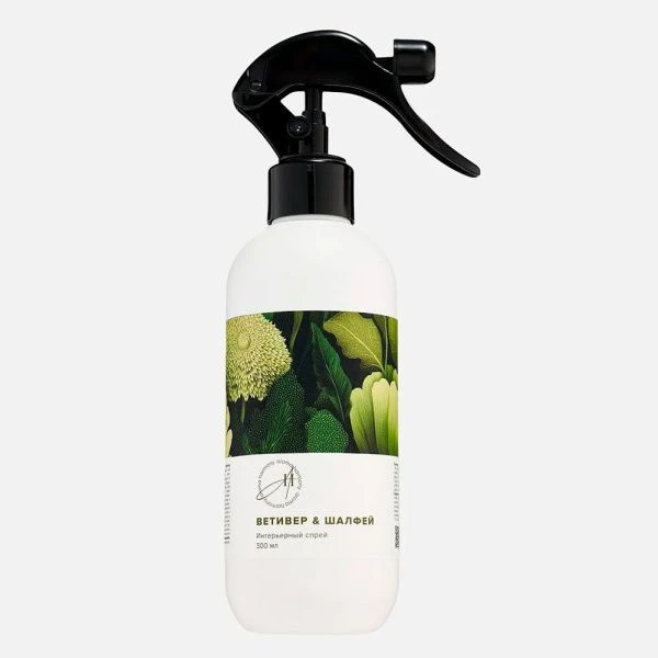 Спрей интерьерный 300мл Aroma Harmony Ветивер и Шалфей AH-03018 (8)