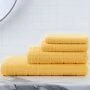 Полотенце махровое 30*50см Mitte Quadrat желтый 024 ВЫВОД