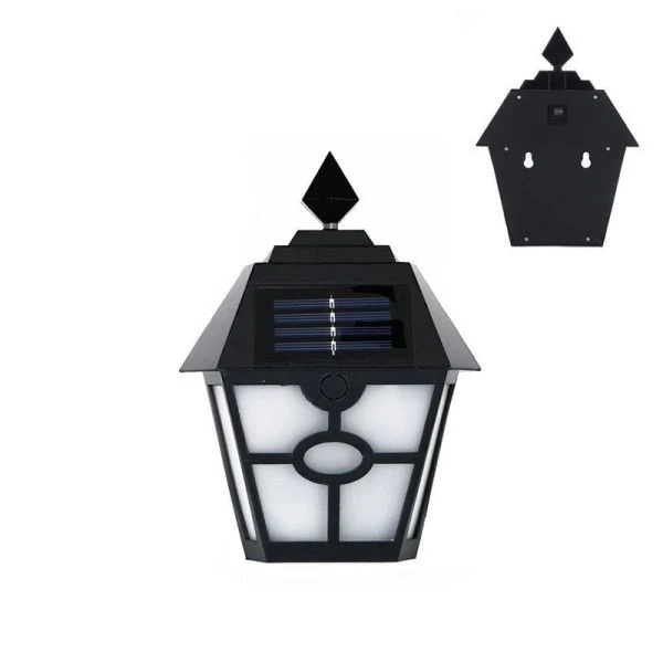 Светильник садовый настенный на солнечной батарее 14*19см PM-614 (72)