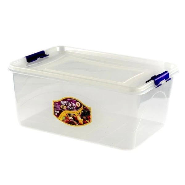 Контейнер пищевой 20л 46,5*32*20см пластик МУЛЬТИБОКС прозрачный (10) Контейнер пищевой 20л 46,5*32*20см пластик МУЛЬТИБОКС прозрачный (10)