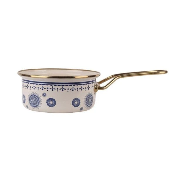 Ковш 1,5л эмаль СИЯНИЕ СИНИЙ без крышки 16см арт.5021-150 (8)