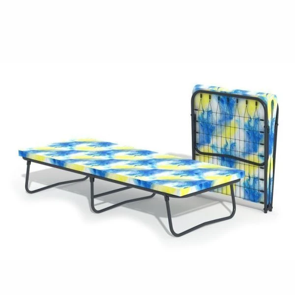 Раскладушка тумба 1950*800*420мм металл Ника с сеткой КМ-1008 (мах 120кг) (1)