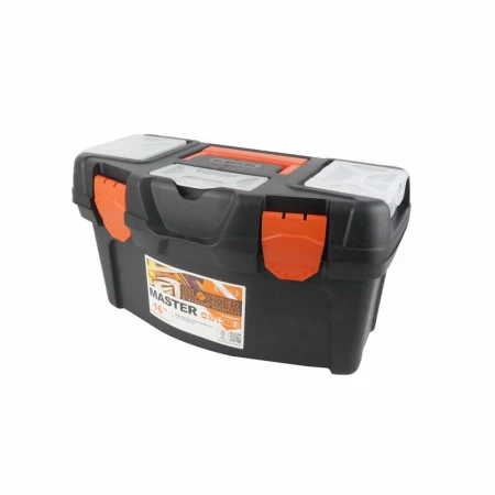 Ящик для инструментов 40,5*21*22,5см пластик Master 16 черн /оранж (8)