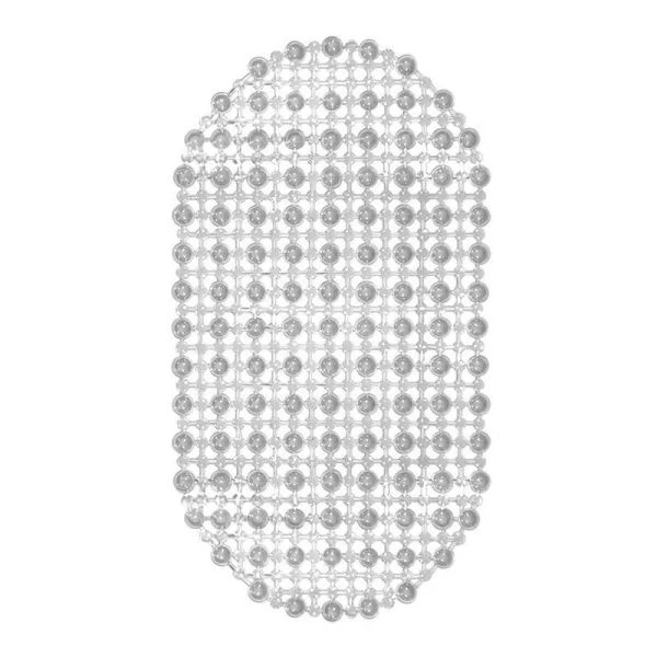 Коврик противоскользящий 36*65см ПВХ КОМФОРТ прозрачный (20)