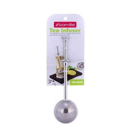 Ситечко для чая 18,5*5см нерж.сталь арт.8842 (72/12)