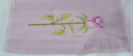 яяяПолотенце махровое 50*90см PUPILLA ROSE в упаковке 1\1 (Грязно-розовый)