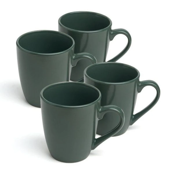 Кружки набор 4шт 320мл фарфор Grasses (9)